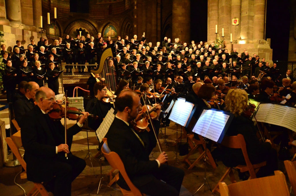 Chorilla en concert à la Cathédrale de Strasbourg